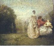 Jean antoine Watteau, Les deux cousines